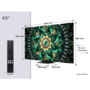 TCL Q7C 65 inch 4K QD-Mini LED Ultra HD Smart TV