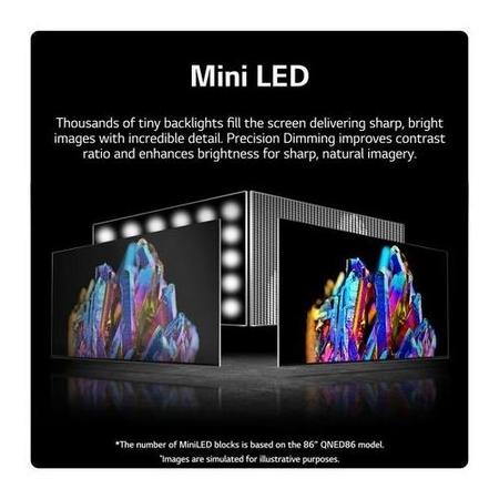 LG  QNED MiniLED QNED86 65" 4K Smart TV 