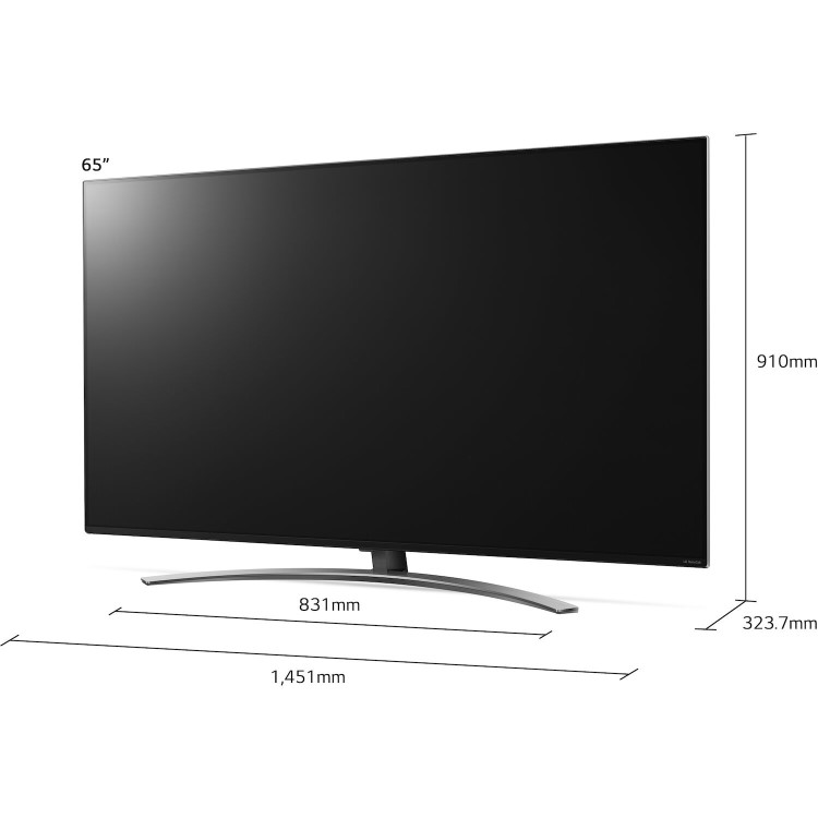 LG 65SM8600PLA 65" 4K Ultra HD Smart HDR NanoCell LED TV with Dolby Vision and Dolby Atmos
