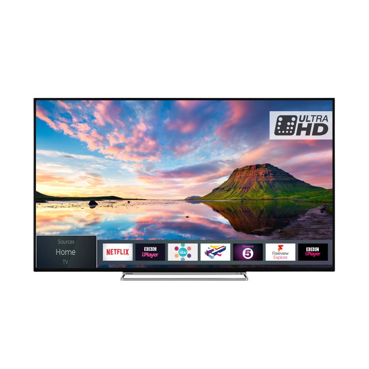 Ex Display - Toshiba 65U5863DB 65" 4K Ultra HD Dolby Vision HDR LED Smart TV with Freeview HD