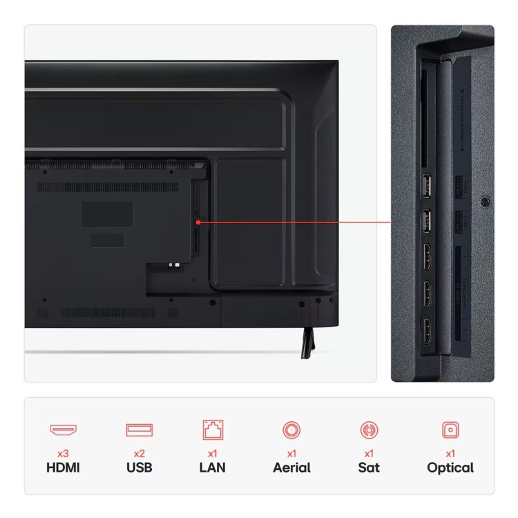 LG 43UA73003LA 43" 4K Ultra HD Smart TV