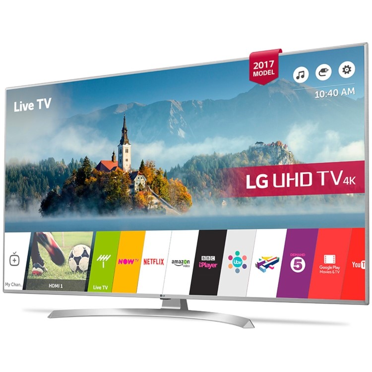 GRADE A2 - LG 65UJ701V 65" 4K Ultra HD Smart HDR LED TV with 1 Year Warranty