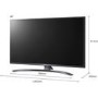 Refurbished LG 55" 4K Ultra HD with HDR10 LED Freeview Play Smart TV