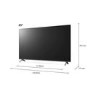 LG UN8000 65 Inch LED 4K HDR 10 Smart TV