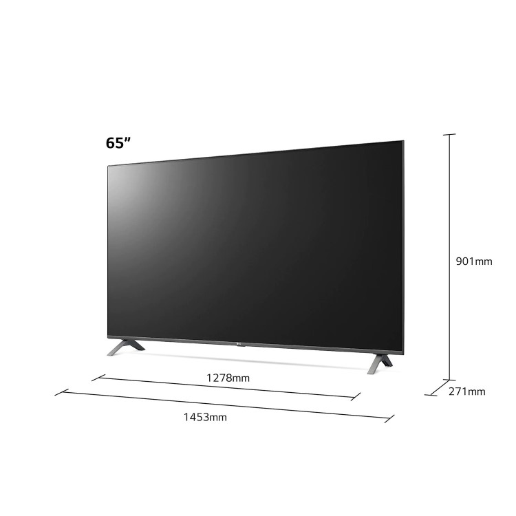 LG UN8000 65 Inch LED 4K HDR 10 Smart TV