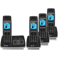 BT 6500 Cordless Telephone with Answer Machine - Quad