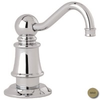 Perrin and Rowe 6695IG Country Soap Dispenser in Inca Gold