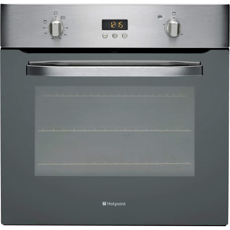 GRADE A2 - Light cosmetic damage - Hotpoint SHS33XS Electric Built-in Single Fan Oven - Stainless Steel