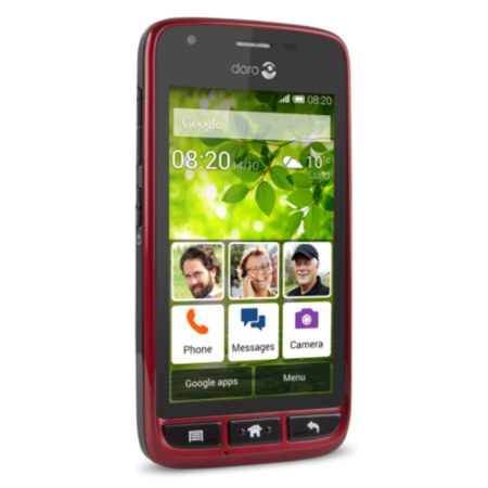 GRADE A1 - Doro Liberto 820 Mini Ruby 4" 4GB 3G Unlocked & SIM Free