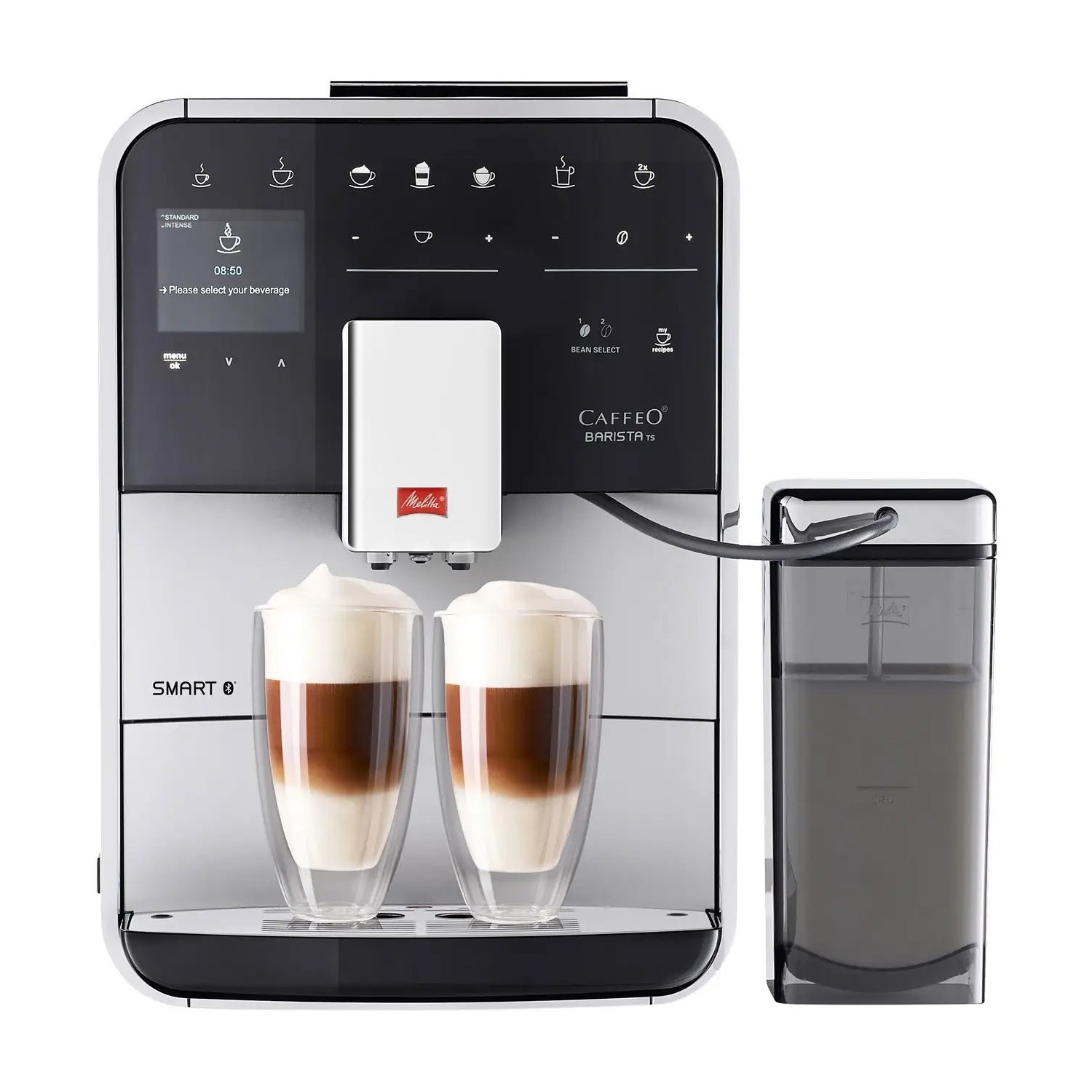 Melitta TS Smart Bean To Cup Coffee Machine - Silver