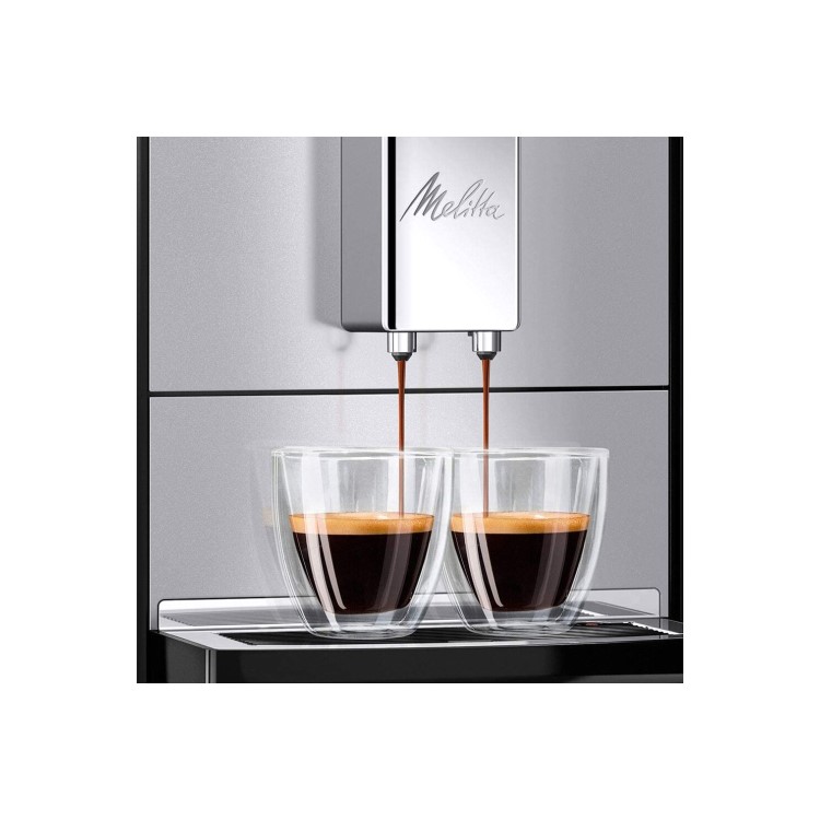 Melitta Purista Bean To Cup Coffee Machine - Silver
