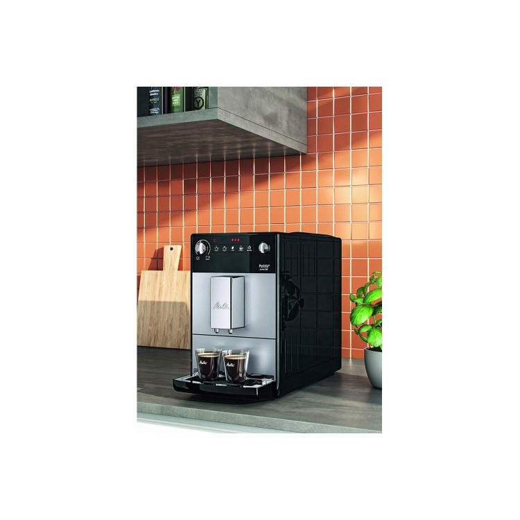 Melitta Purista Bean To Cup Coffee Machine - Silver