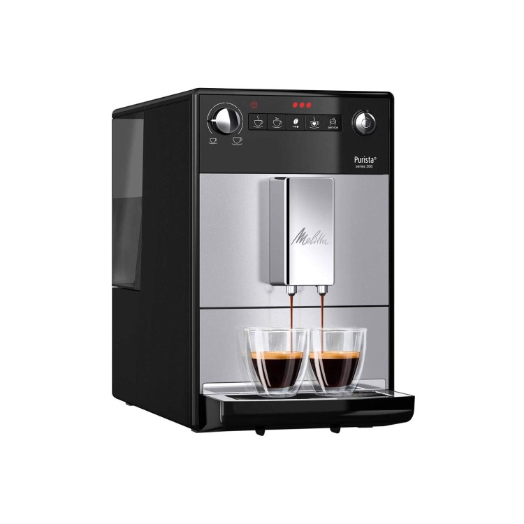 Melitta Purista Bean To Cup Coffee Machine - Silver