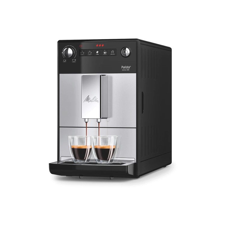 Melitta Purista Bean To Cup Coffee Machine - Silver