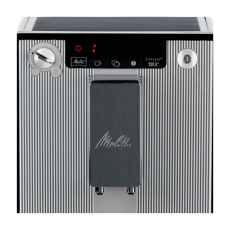 Melitta Caffeo Solo Bean To Cup Coffee Machine - Silver Stripes