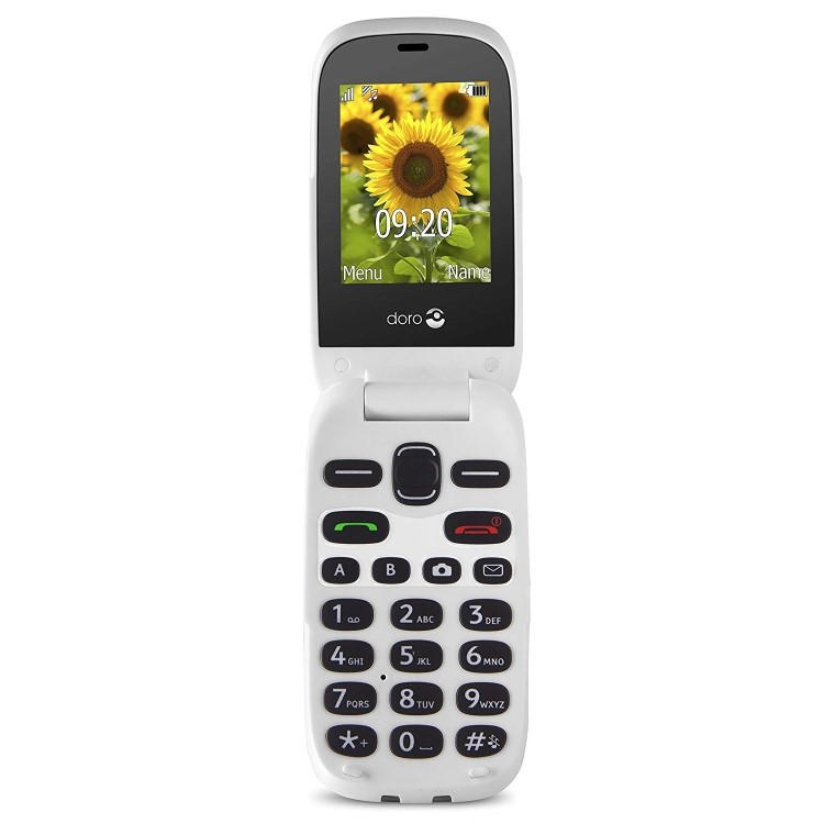 Grade A1 Doro 6030 Graphite/White 2G Unlocked & SIM Free