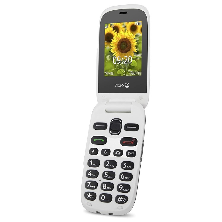 Grade A1 Doro 6030 Graphite/White 2G Unlocked & SIM Free