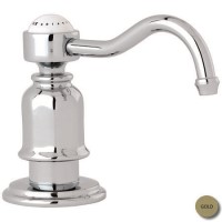 Perrin And Rowe 6995IG Traditional Soap Dispenser in Inca Gold