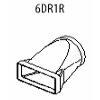 Elica 6DR1R Rect to Round Connector