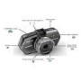 electriQ 2K Dash Cam 160 Degree Wide Angle View Ambarella Nightvision and 2.7 Inch  Screen