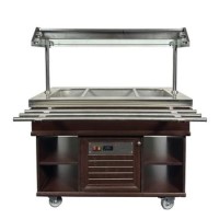 Combisteel Refrigerated Buffet Display Salad Bar - 3 x 1/1 GN