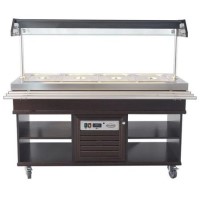 Combisteel Refrigerated Buffet Display Salad Bar - 4 x 1/1 GN