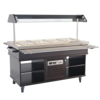 Combisteel Hot Buffet GN 4/1 - Mobile Heated Display