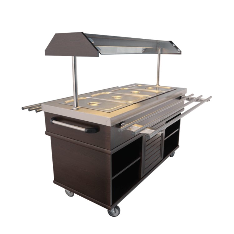 Combisteel Hot Buffet GN 4/1 - Mobile Heated Display