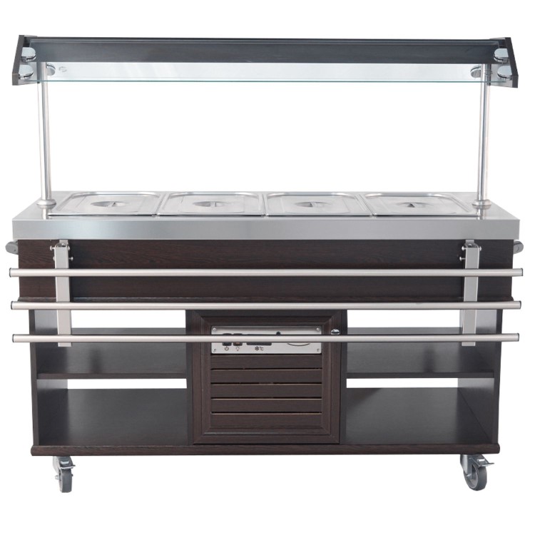 Combisteel Hot Buffet GN 4/1 - Mobile Heated Display
