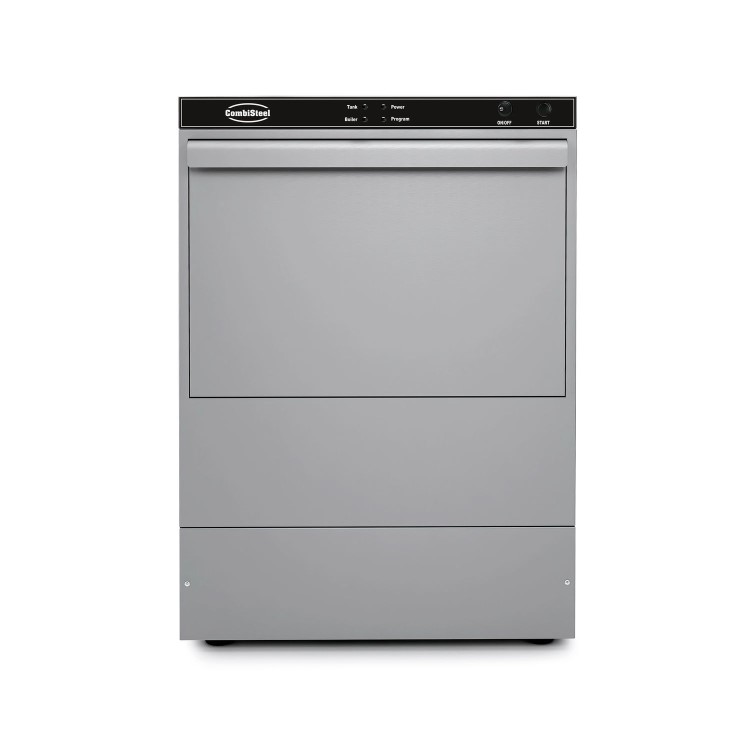 Combisteel ENT400 Glasswasher - 400mm Basket Gravity Drain Single Phase Hardwired