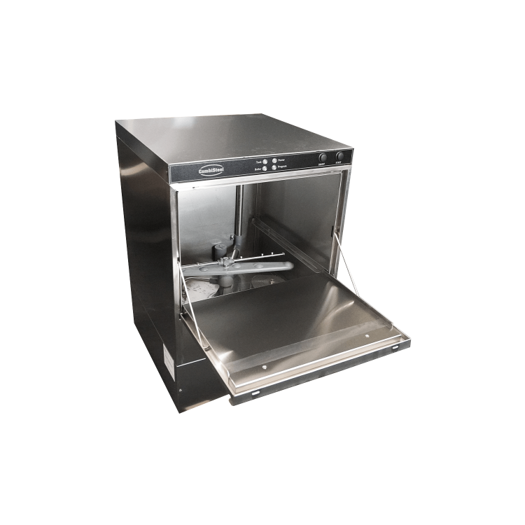 Combisteel ENT500 DP Dishwasher - 500mm Basket, Drain Pump - Hardwired