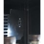 Combisteel Upright Display Fridge - 400 Ltr Black
