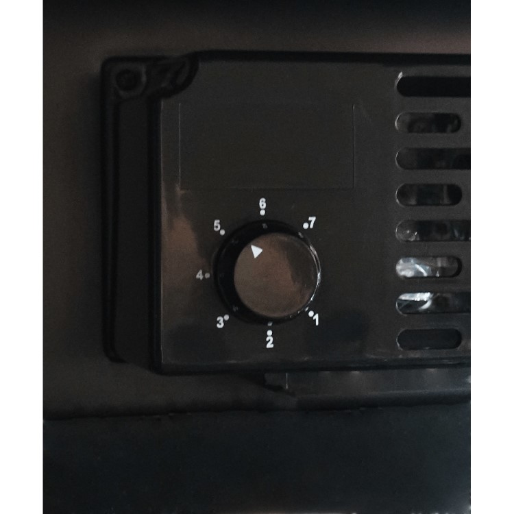 Combisteel Upright Display Fridge - 400 Ltr Black