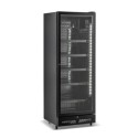 7086.0005 Combisteel SVE-450 Upright Display Fridge - 400 Ltr, Black