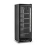 Combisteel Upright Display Fridge - 400 Ltr Black