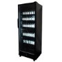 Combisteel Upright Display Fridge - 400 Ltr Black