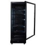 Combisteel Upright Display Fridge - 400 Ltr Black