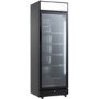 Combisteel Upright Display Fridge with Canopy - 400 Ltr Black
