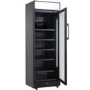 Combisteel Upright Display Fridge with Canopy - 400 Ltr Black