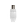 WIRES NX2 - White antenna socket 9.5mm straight