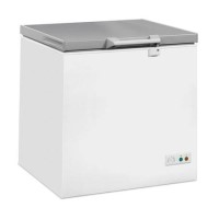 Combisteel Chest Freezer with Stainless Steel Lid - 202Ltr