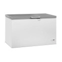 7151.1110 Combisteel Chest Freezer with Stainless Steel Lid - 407Ltr