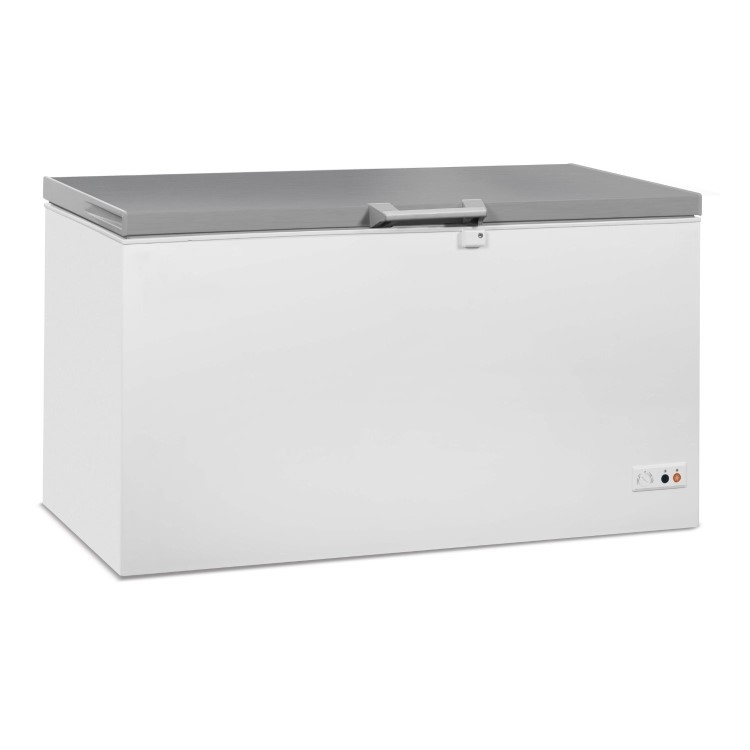 Combisteel Chest Freezer with Stainless Steel Lid - 572Ltr