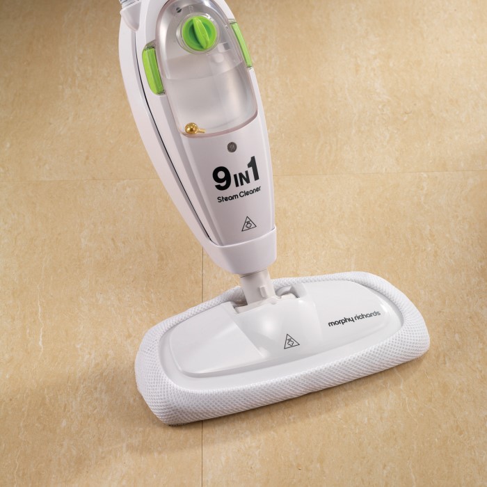 Morphy Richards 720020 9 In 1 Upright & Handheld Steam Cleaner White