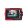 HP c150w Camera Red 8MP 2.7 & 1.8 Dual LCD 4x digital zoom 3m Wtprf AAA