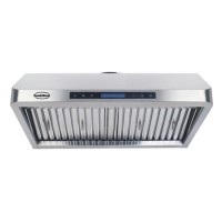 Combisteel Compact Extraction Hood with Motor, Filters & LED Lights - 900mm Wide, Plug In