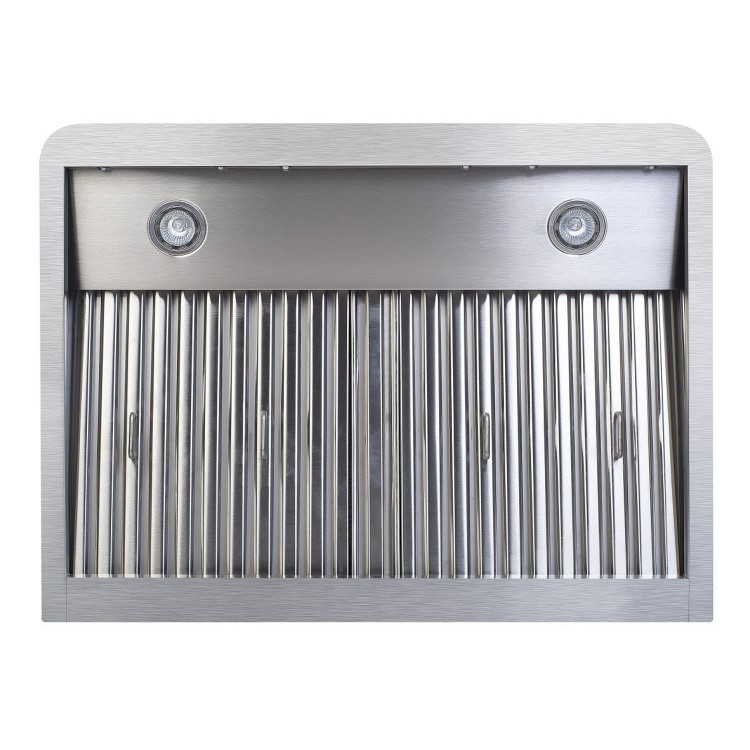 Combisteel Compact Extraction Hood with Motor, Filters & LED Lights - 900mm Wide, Plug In