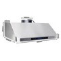 Combisteel Compact Extraction Hood with Motor, Filters & LED Lights - 900mm Wide, Plug In