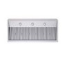Combisteel Compact Extraction Hood with Motor, Filters & LED Lights - 1200mm Wide, Plug In