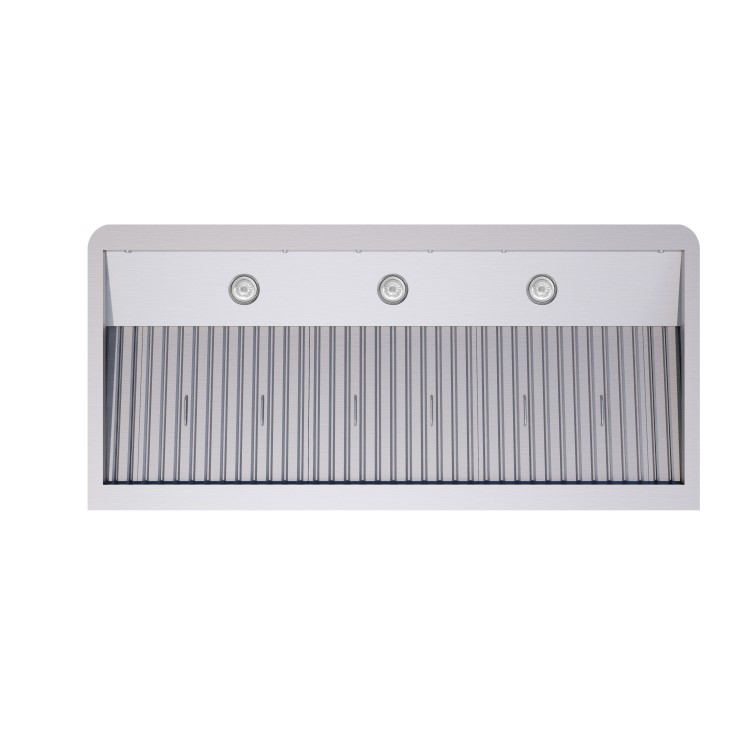 Combisteel Compact Extraction Hood with Motor, Filters & LED Lights - 1200mm Wide, Plug In